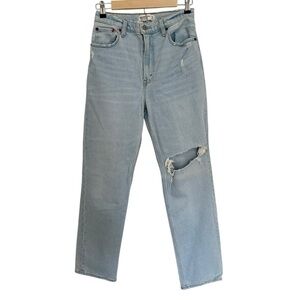 Abercrombie & Fitch "The '90s Straight Ultra High Rise" Denim Jeans US27